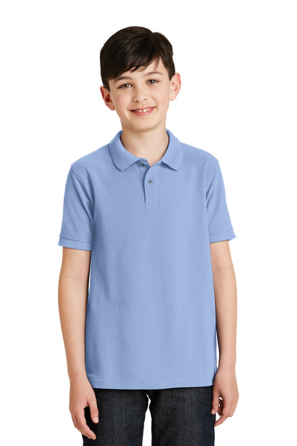 Port Authority Youth Silk Touch Polo. Y500