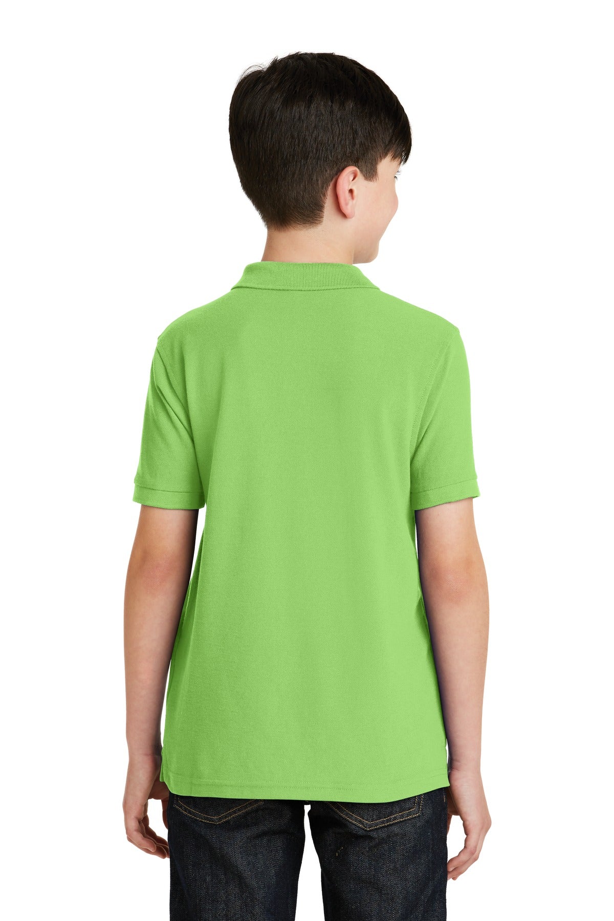 Port Authority Youth Silk Touch Polo. Y500
