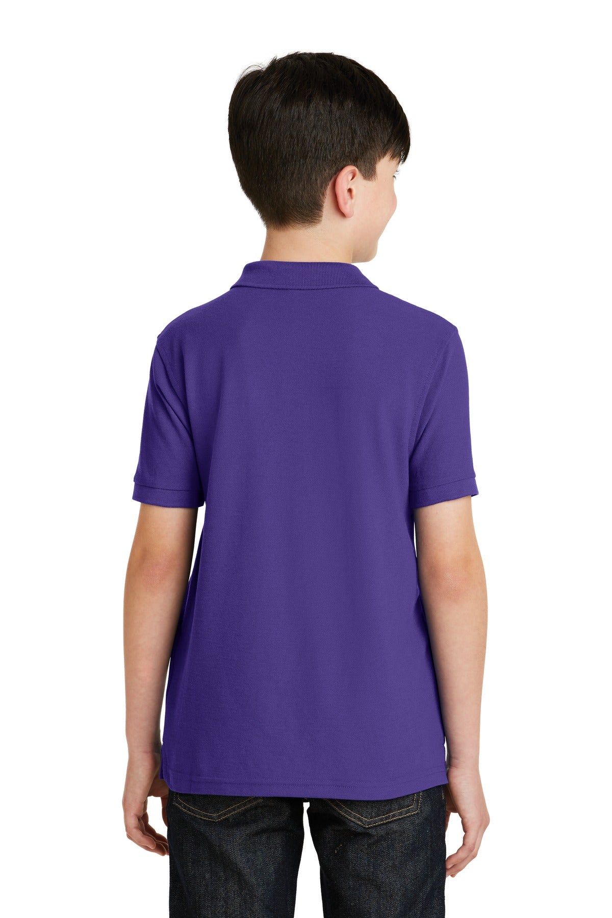 Port Authority Youth Silk Touch Polo. Y500