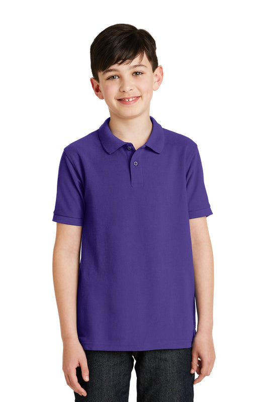 Port Authority Youth Silk Touch Polo. Y500