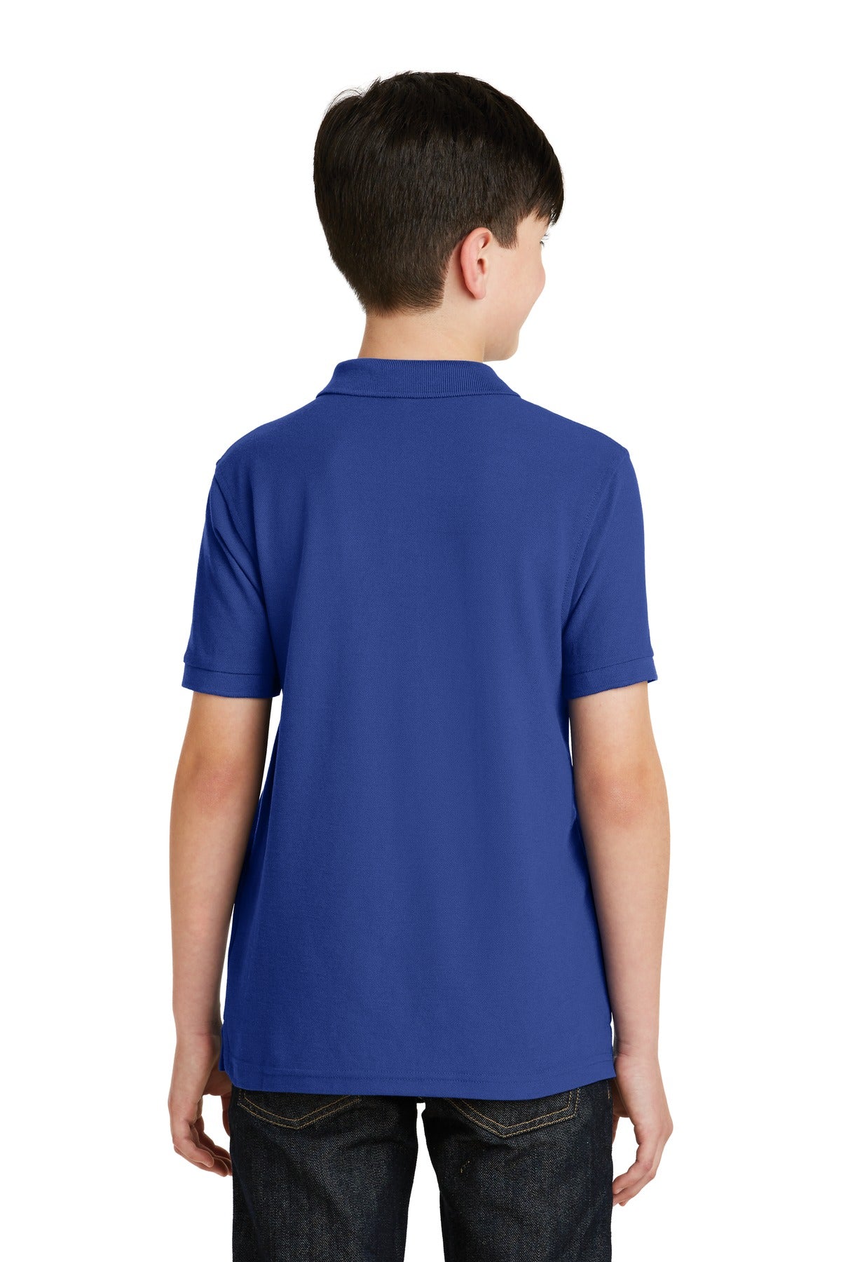 Port Authority Youth Silk Touch Polo. Y500