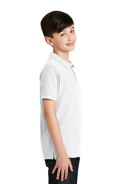Port Authority Youth Silk Touch Polo. Y500